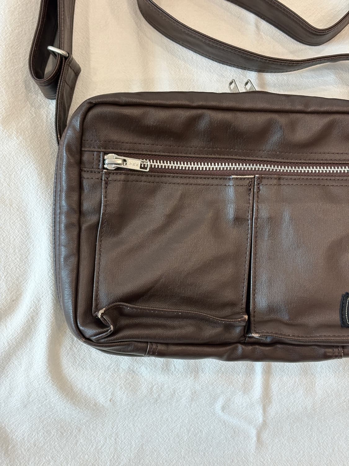 PORTER FREESTYLE SHOULDER BAG (Brown S) 상품이미지4