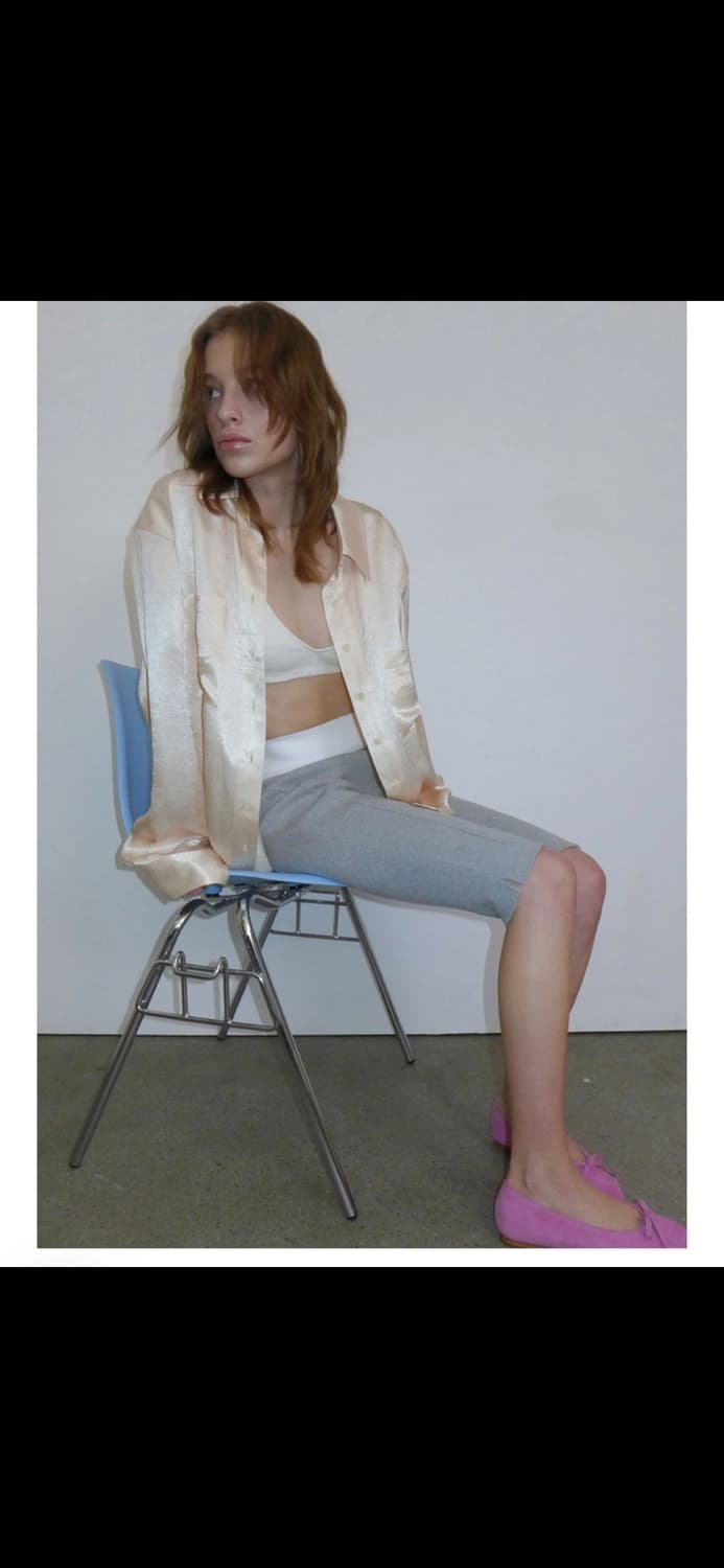 오버듀플레어 SATIN LABEL OVERFIT SHIRTS 상품이미지4
