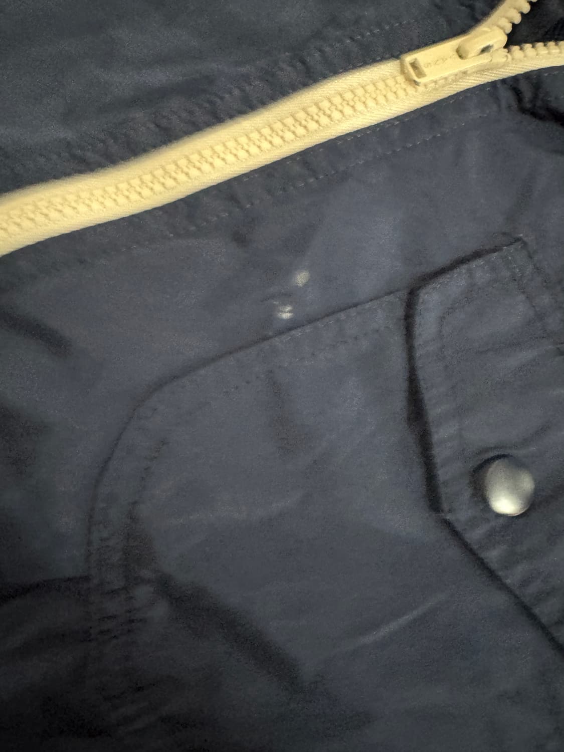 반스 Vans 올드스쿨 후드 바람막이 자켓 L ~ M 네이비 상품이미지5