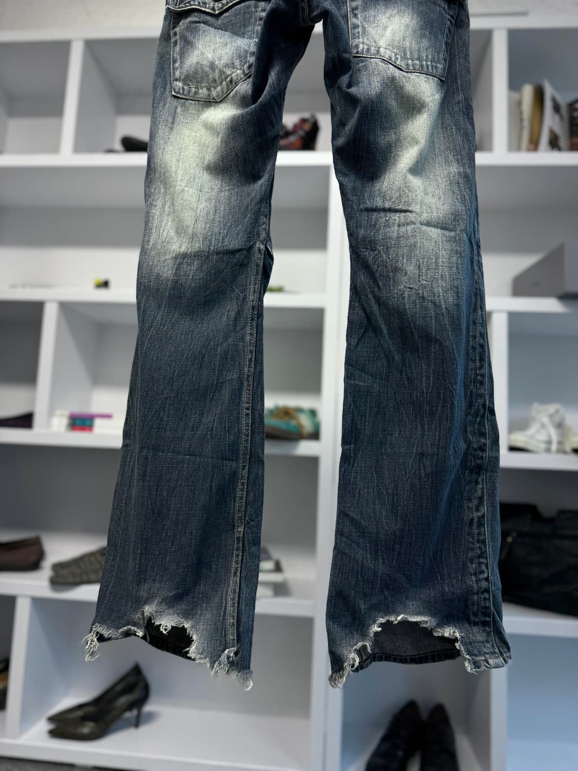 빈티지 부츠컷 데님 팸츠 상품이미지7