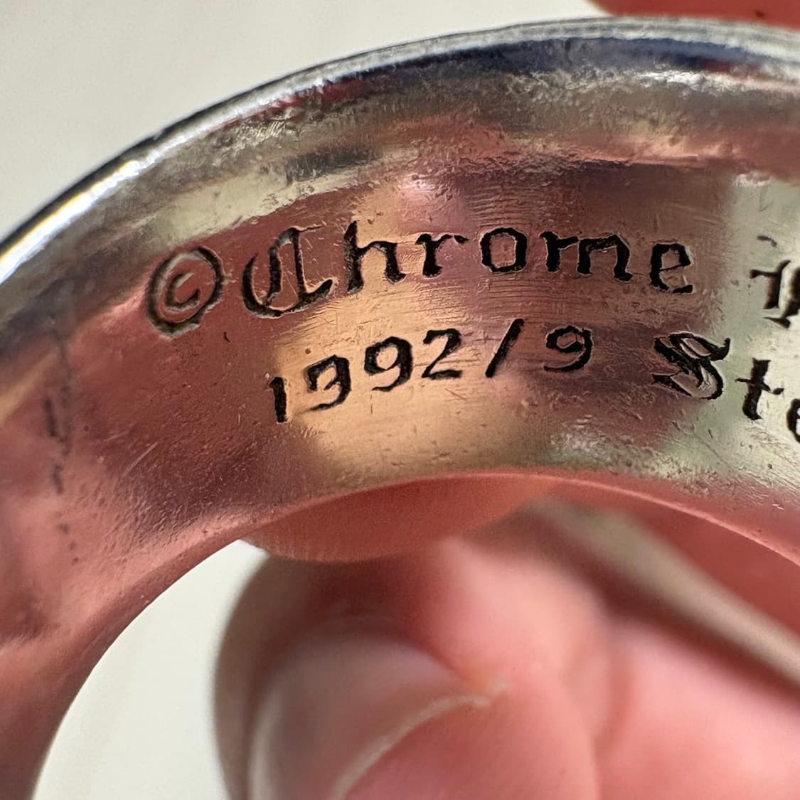 크롬하츠 대거링 us9 반지 상품이미지5