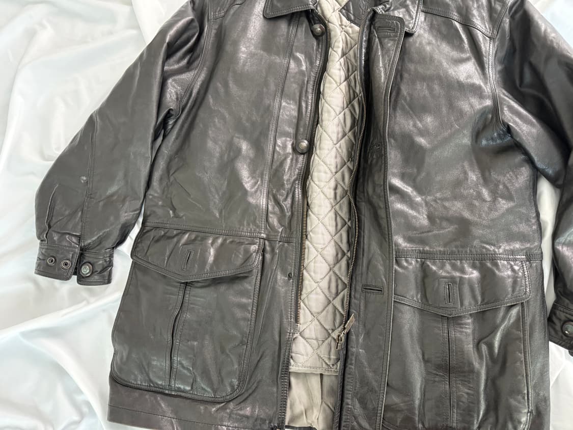 생로랑 YSL 블랙 가죽 자켓 95 상품이미지8