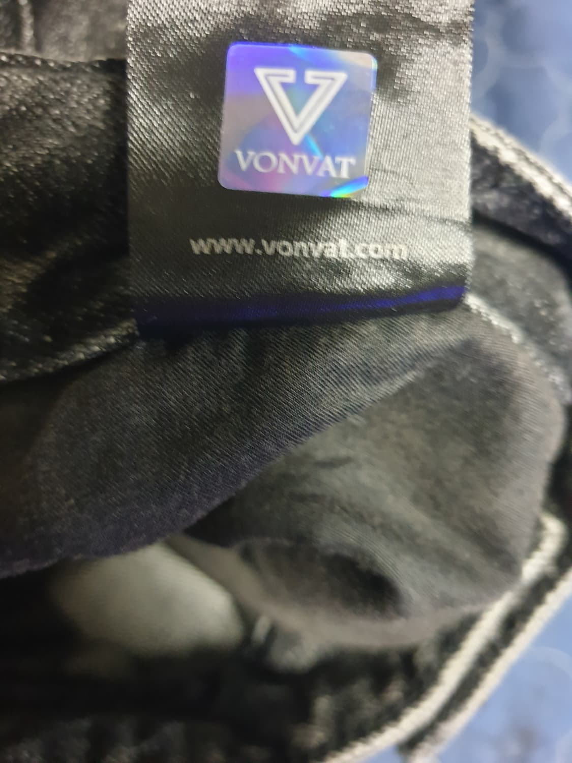 VONVAT 유틸리티 빈티지 카고 혜비 와이드 데님팬츠 흑청 (2사이즈) 상품이미지8