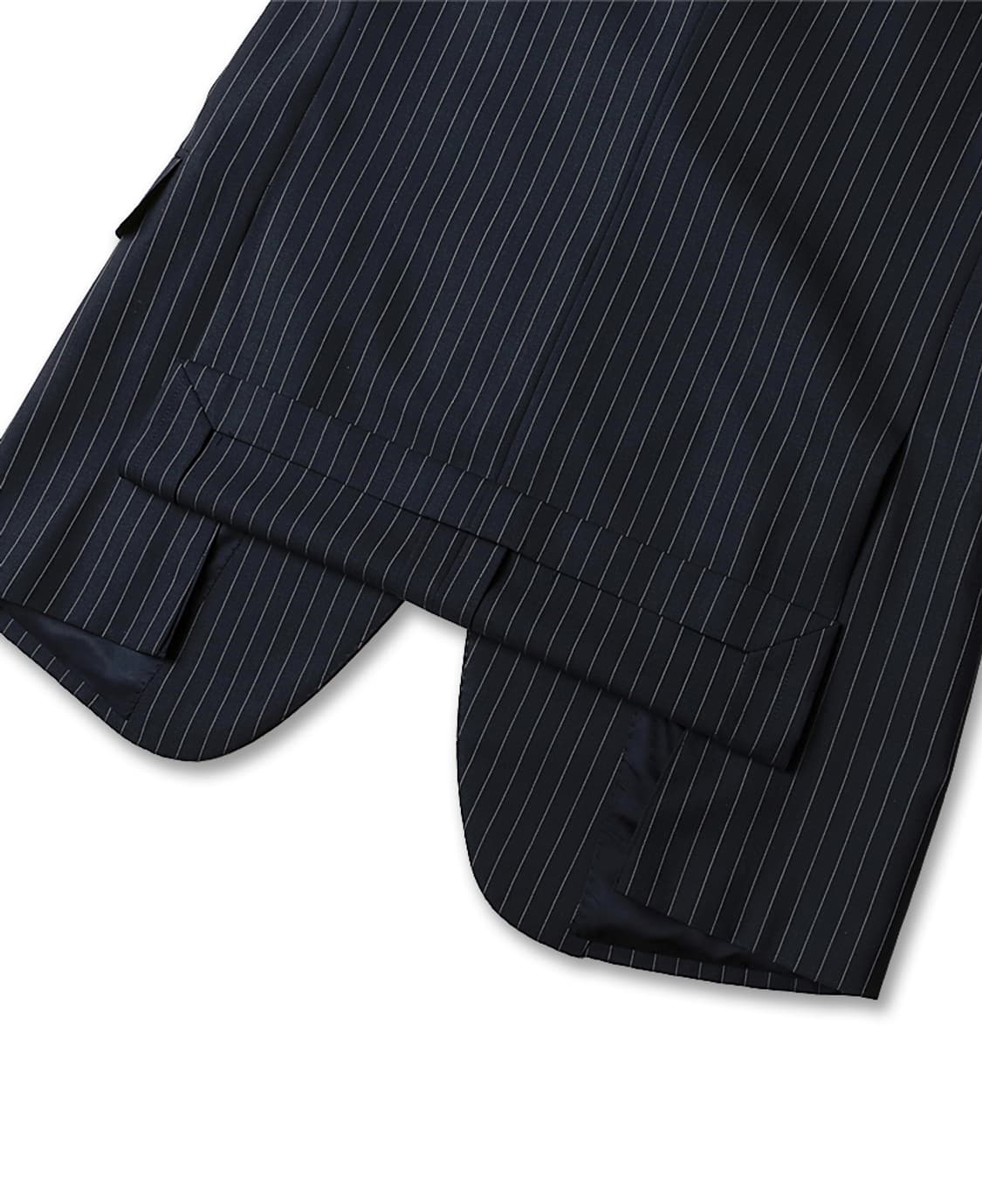 링자켓 [Sartoria Ring] 네이비 스트라이프 블레이저 자켓 상품이미지4