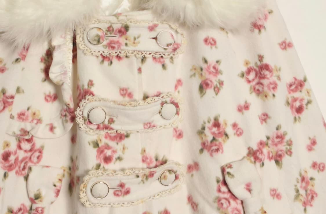 리즈리사 리즈멜로 히메갸루 플로럴 판초 핀터깔 상품이미지3