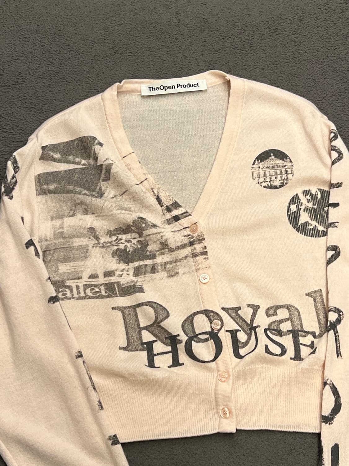 더오픈프로덕트 콜라주 가디건 처분  상품이미지2