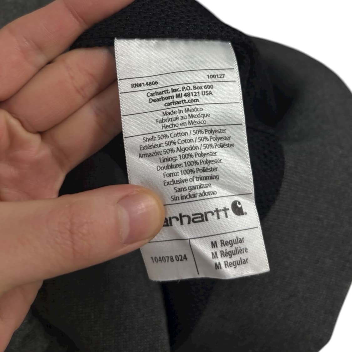 칼하트 후드집업 상품이미지5