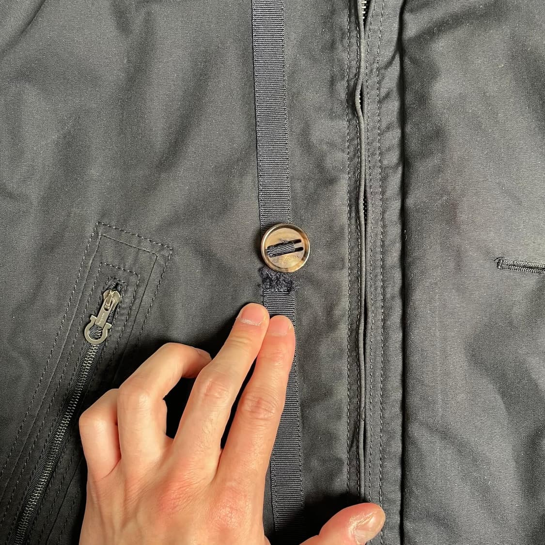 페레가모 빅 후드 파카 (itay made) 상품이미지10