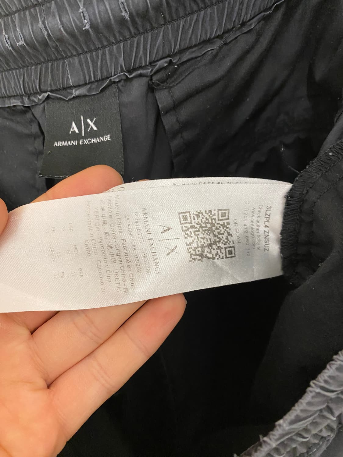 ARMANI EXCHANGE cargo pants 알마니 카고 조거팬츠 상품이미지10