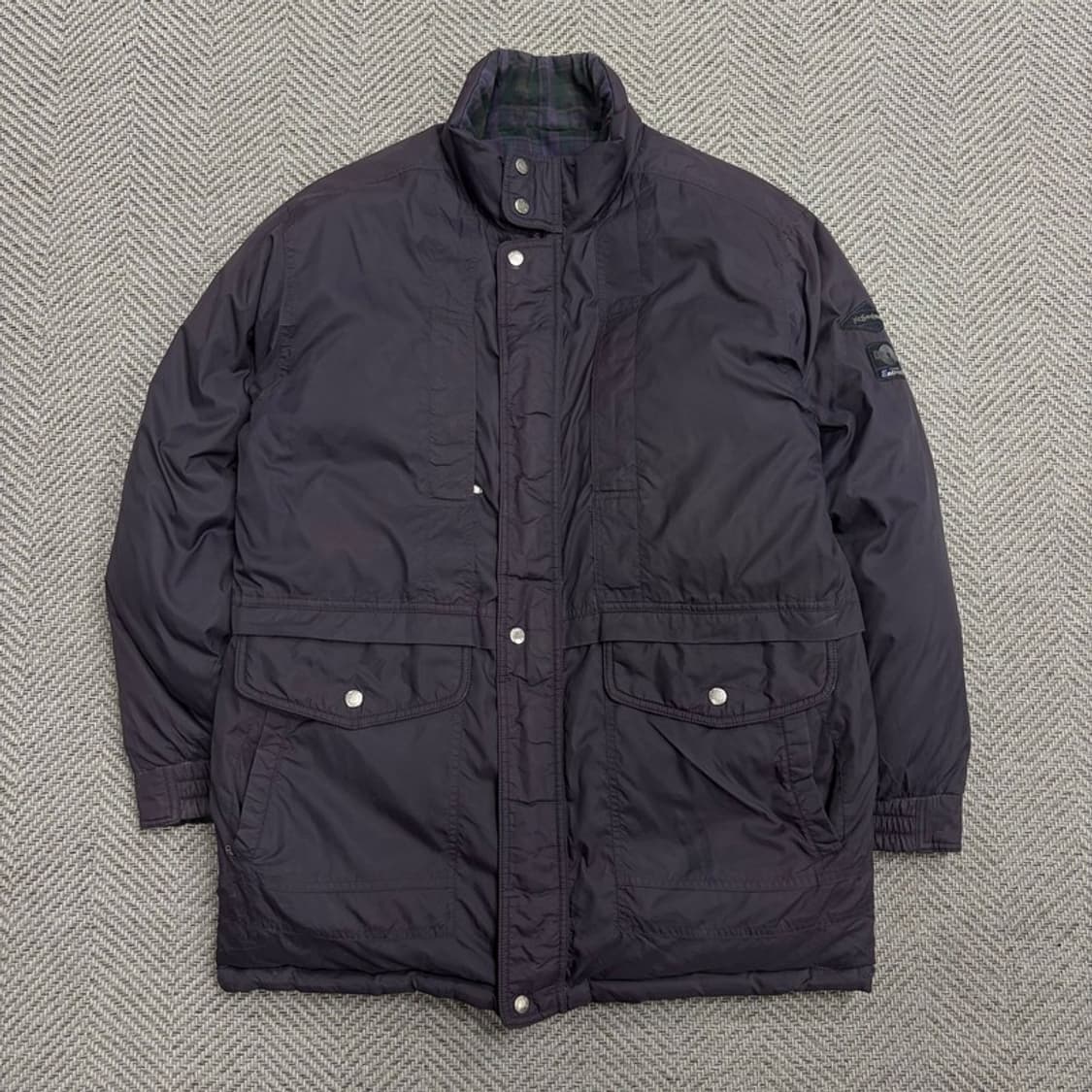 입생로랑 리버시블 구스다운 체크패딩 v1583 상품이미지3