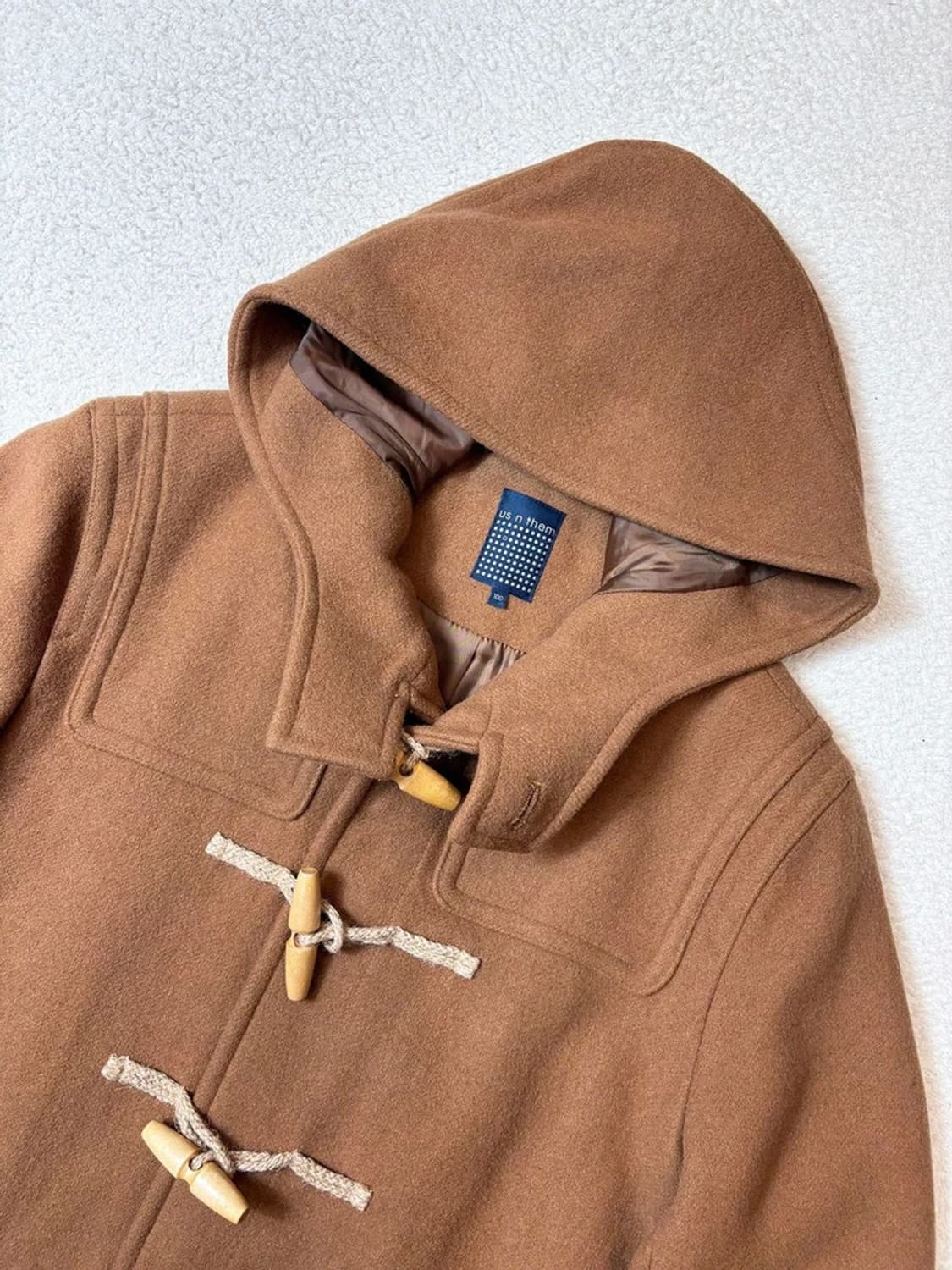 어스앤댐 클래식 후디 더플 코트 PN6747 상품이미지3