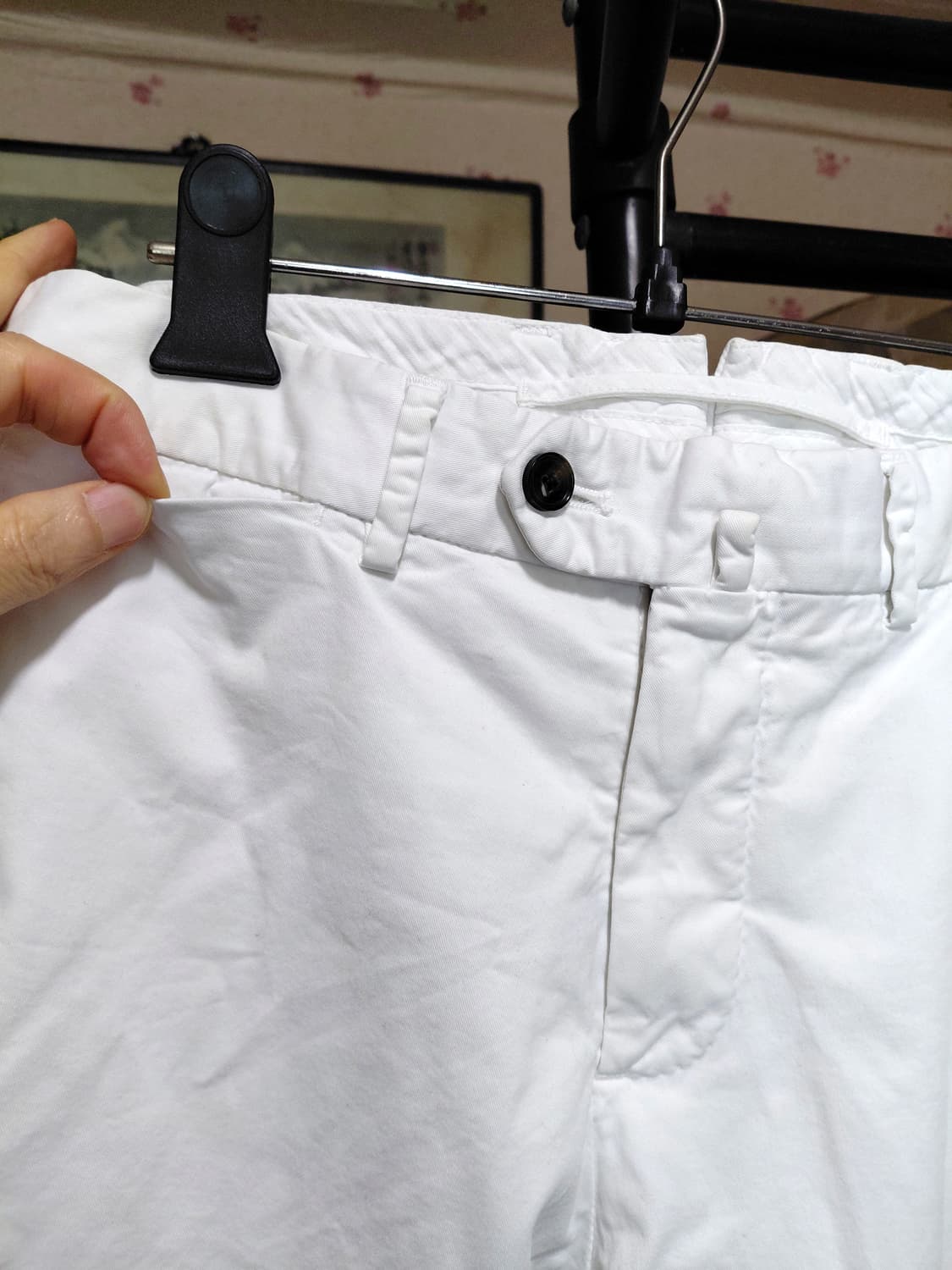 [수트서플라이]손드리오 화이트 치노팬츠 32사이즈 상품이미지3