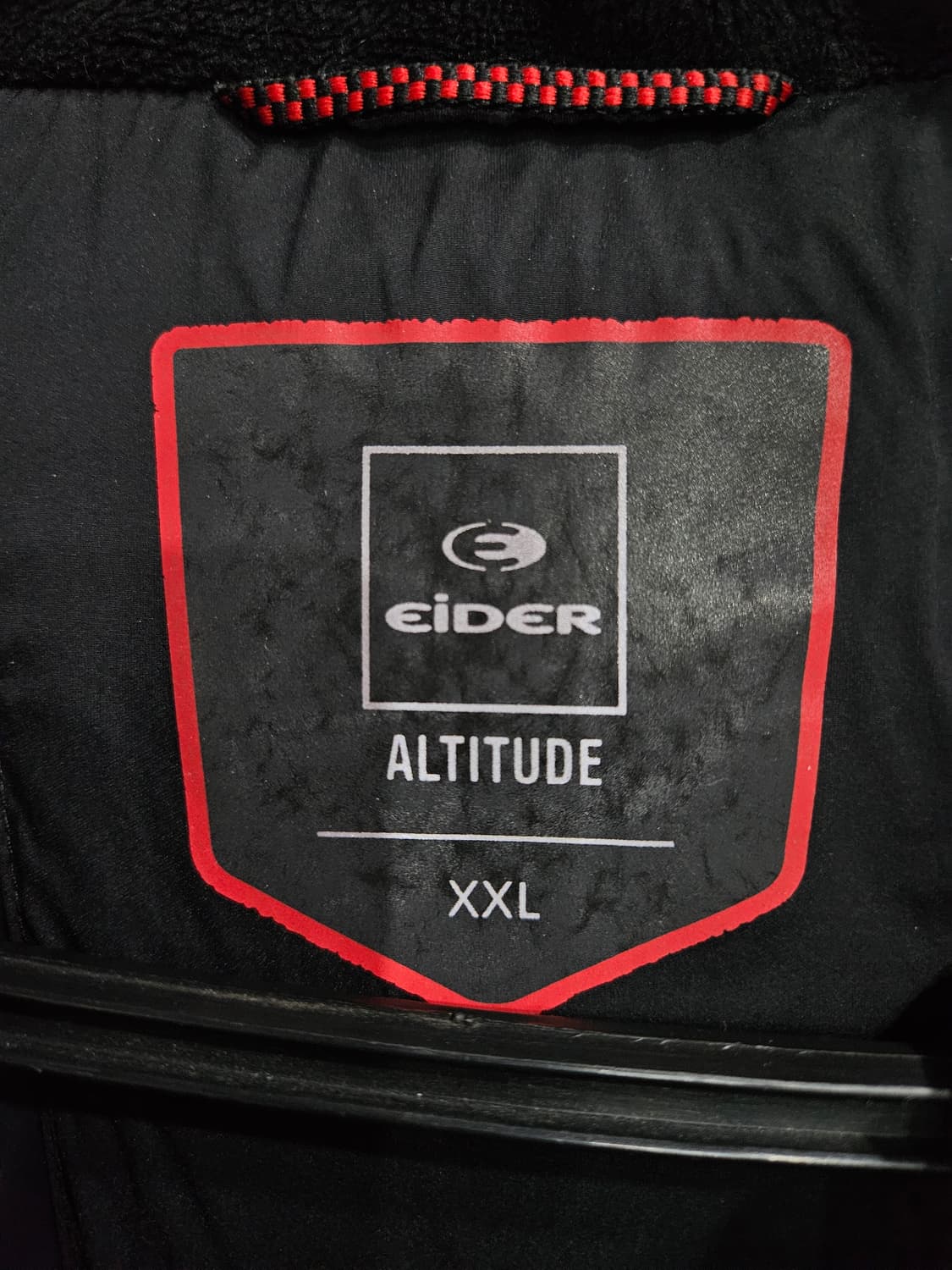 아이더 퍼텍스 블랙컬러 남성 105~110 구스다운 후드패딩  상품이미지3