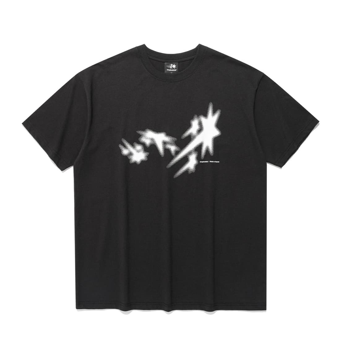 나이스고스트클럽 HALFTONE SYMBOL TEE_BLACK 상품이미지2