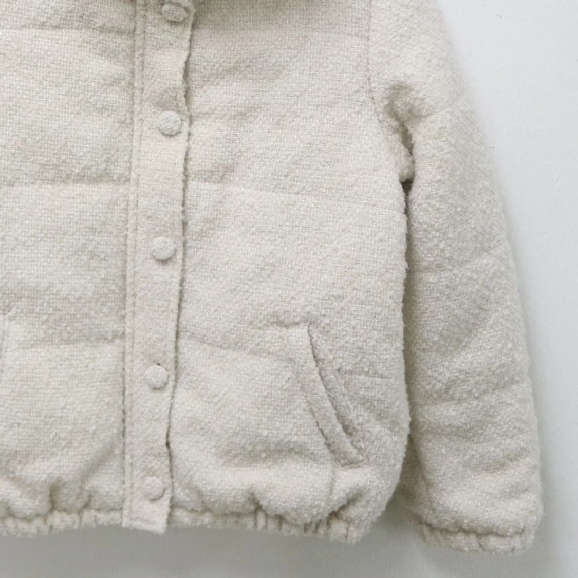 시네마클럽  부클 하이넥 울 혼방 패딩 62421 상품이미지4