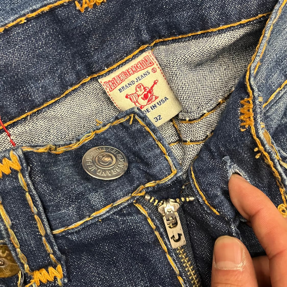 트루릴리젼 빌리 슈퍼티 데님 부츠컷 (33“) 상품이미지5