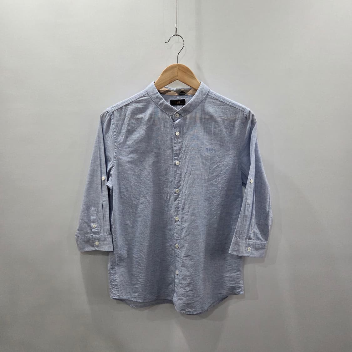 닥스 키즈 린넨 블랜드 7부 셔츠 165/15Y 상품이미지1