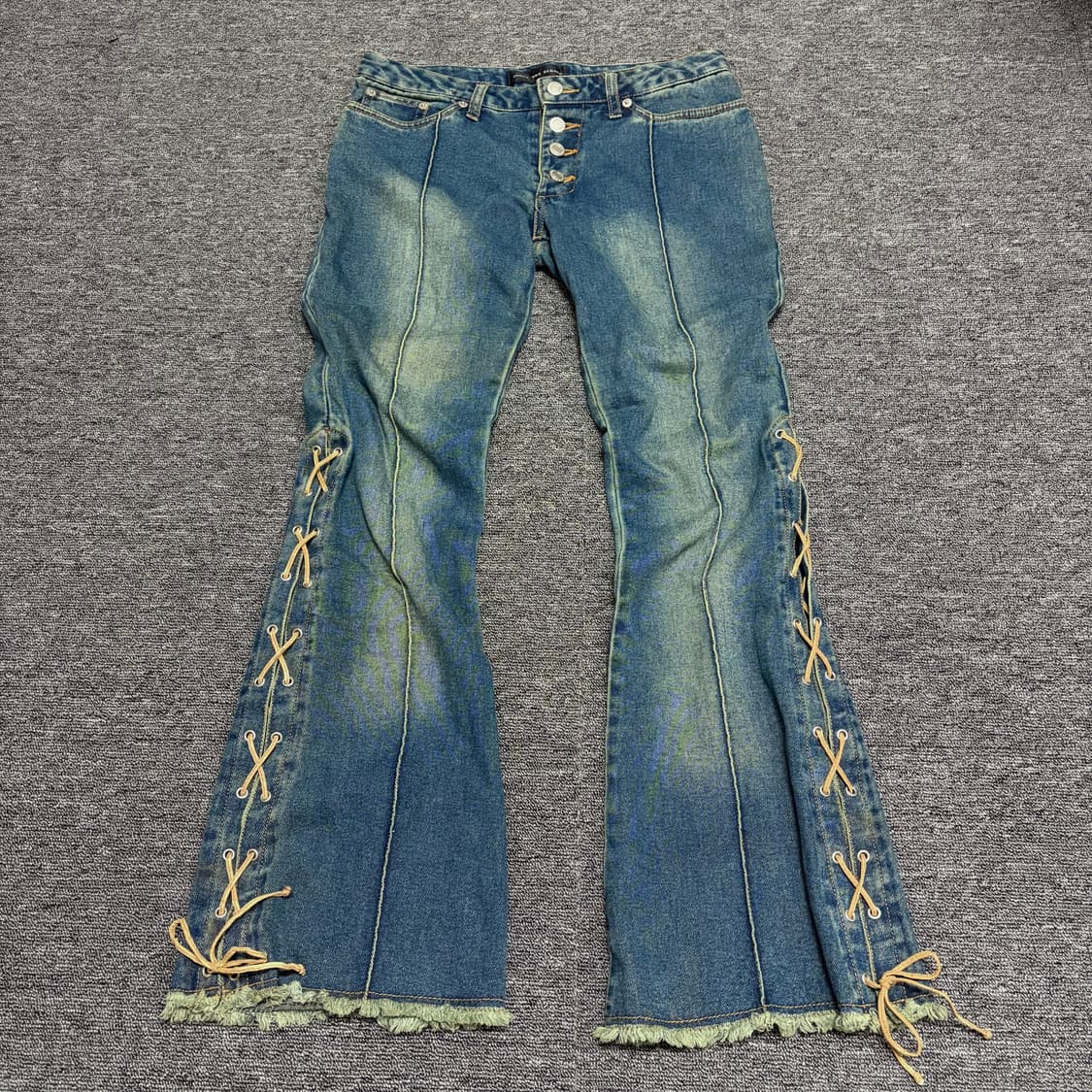 eyelet denim washing pt  상품이미지1