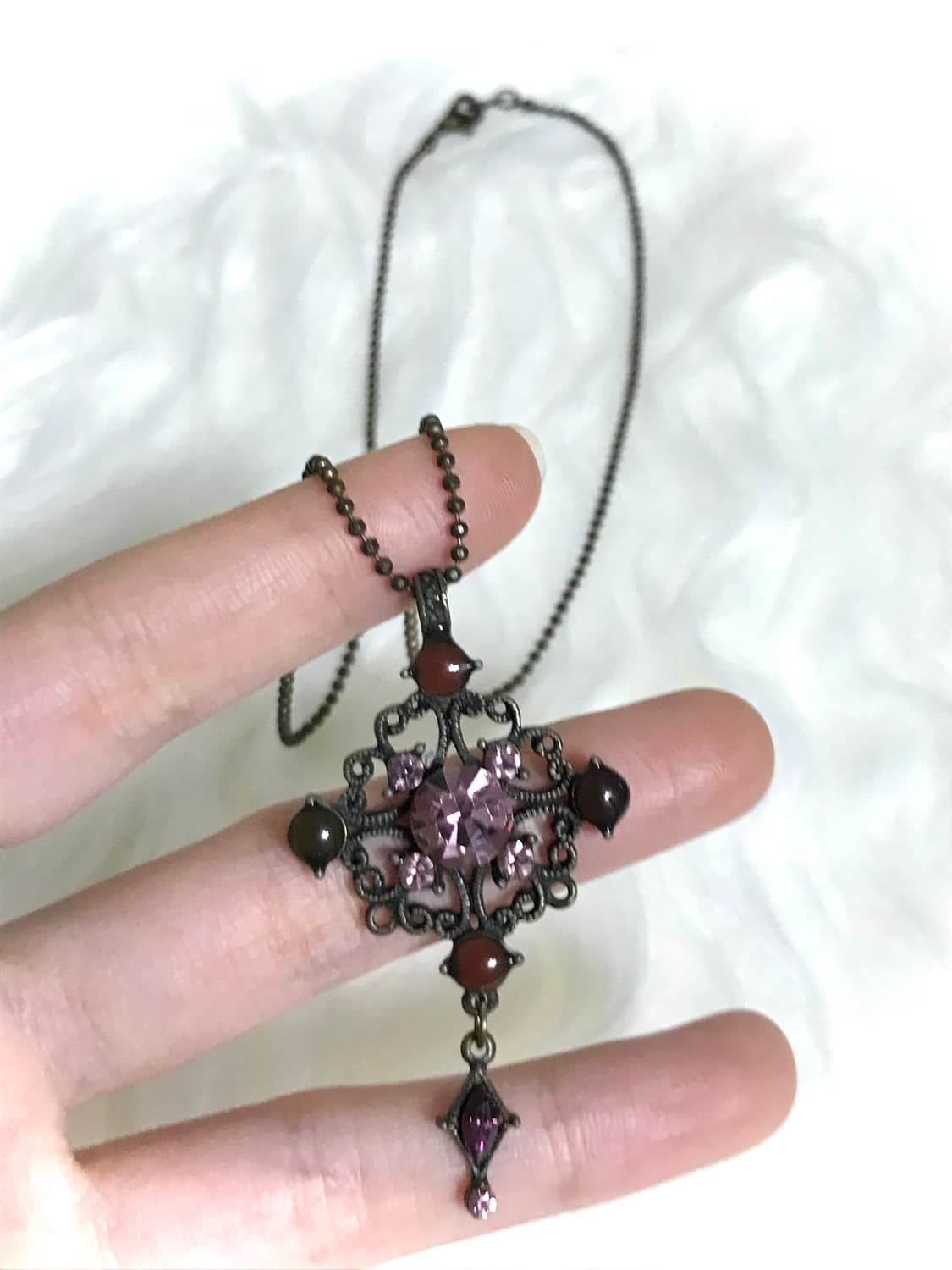 빈티지 십자가 엔틱 목걸이 상품이미지3