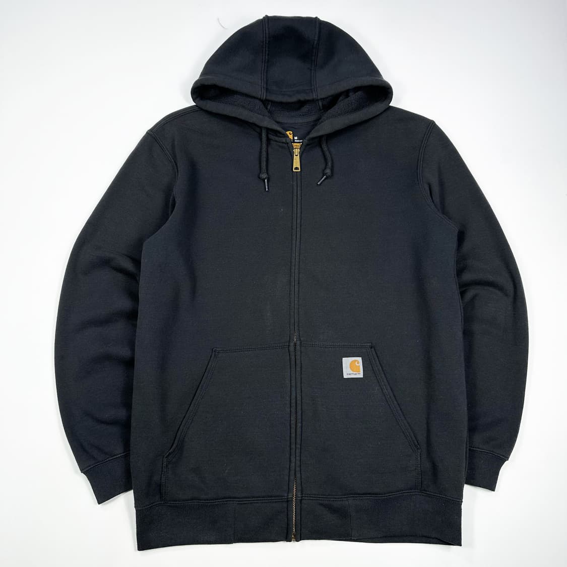 칼하트 오리지널 빈티지 후드집업 블랙 실측XL 상품이미지1
