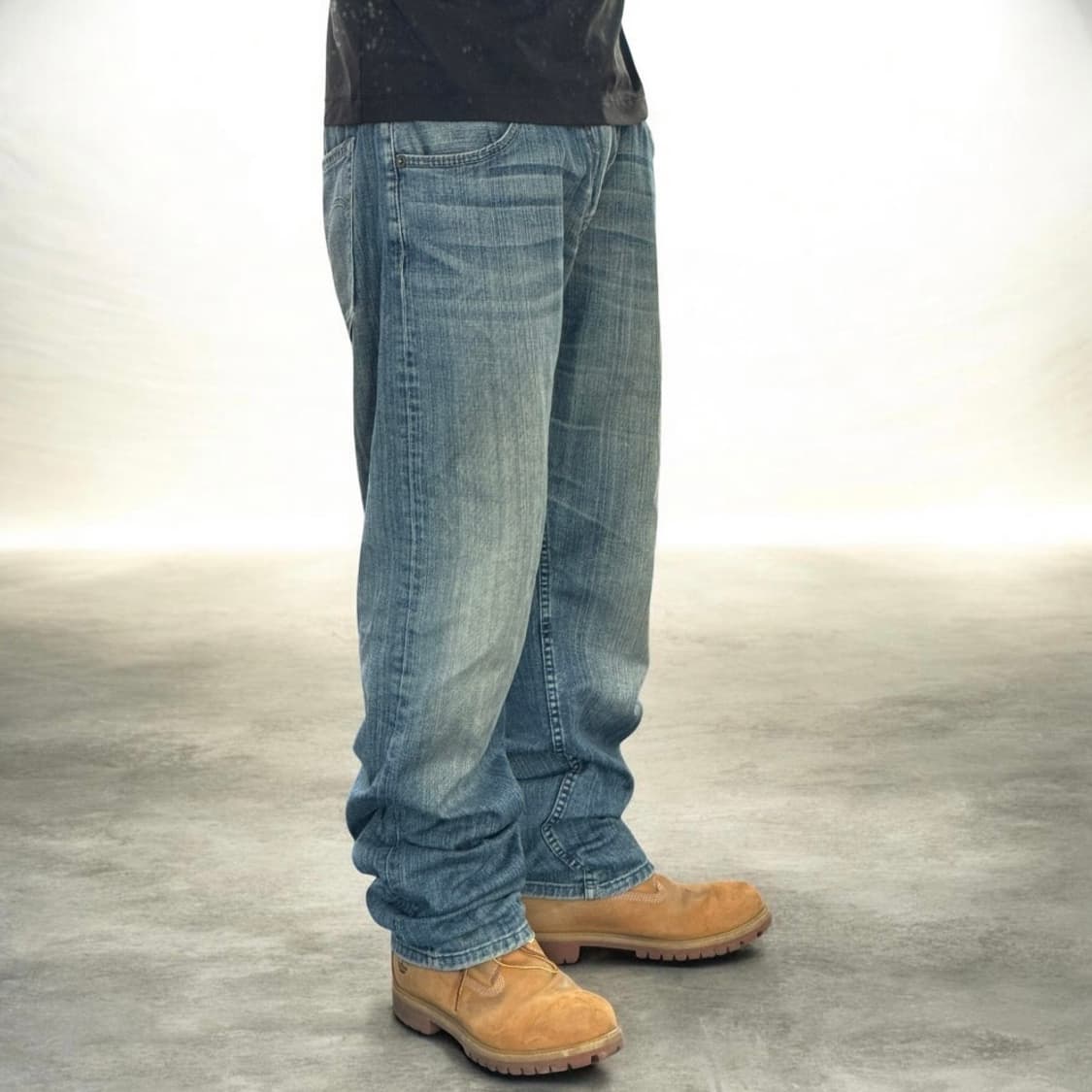 리바이스 504 워싱 데님팬츠 상품이미지2