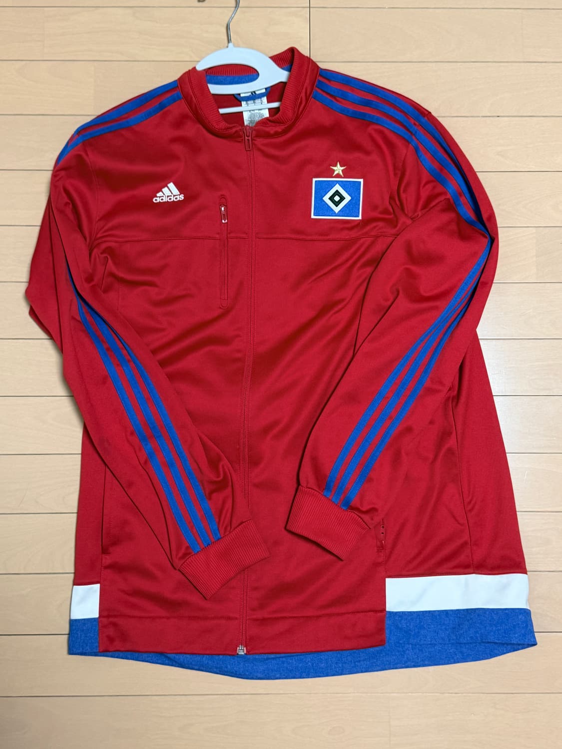 아디다스 함부르크 져지 레드  상품이미지3