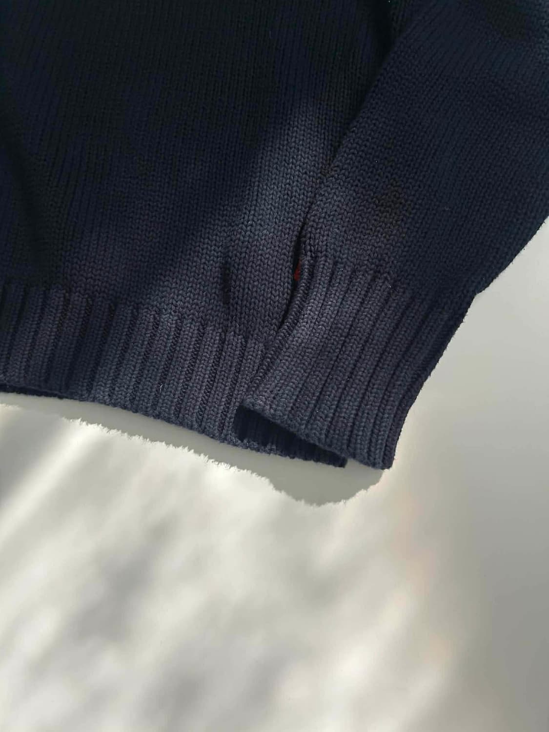 [L] 폴로 랄프로렌 성조기 네이비 코튼 니트 스웨터 상품이미지7