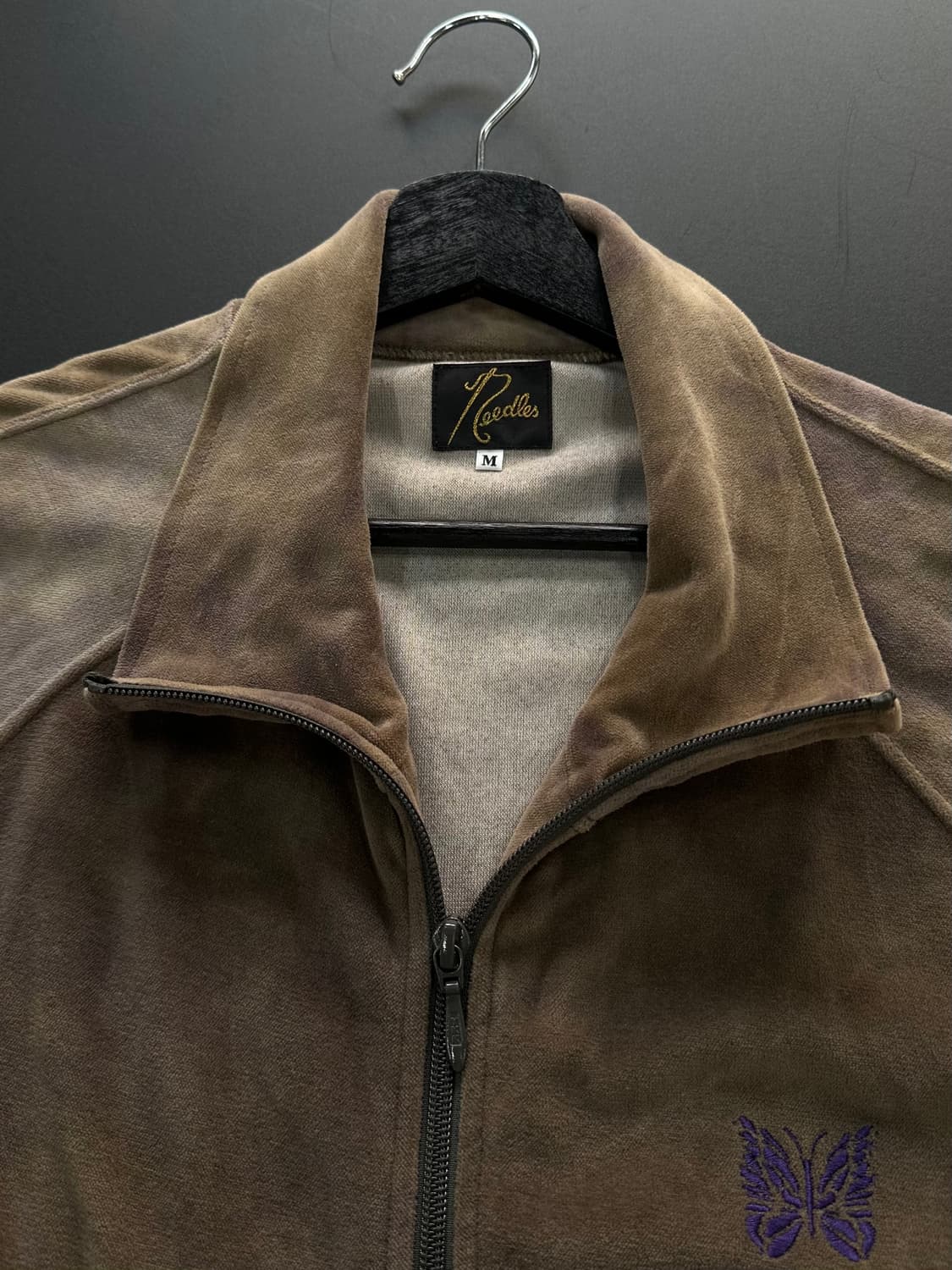 니들스 버터플라이 타이다이 벨루어 트랙져지자켓  상품이미지7