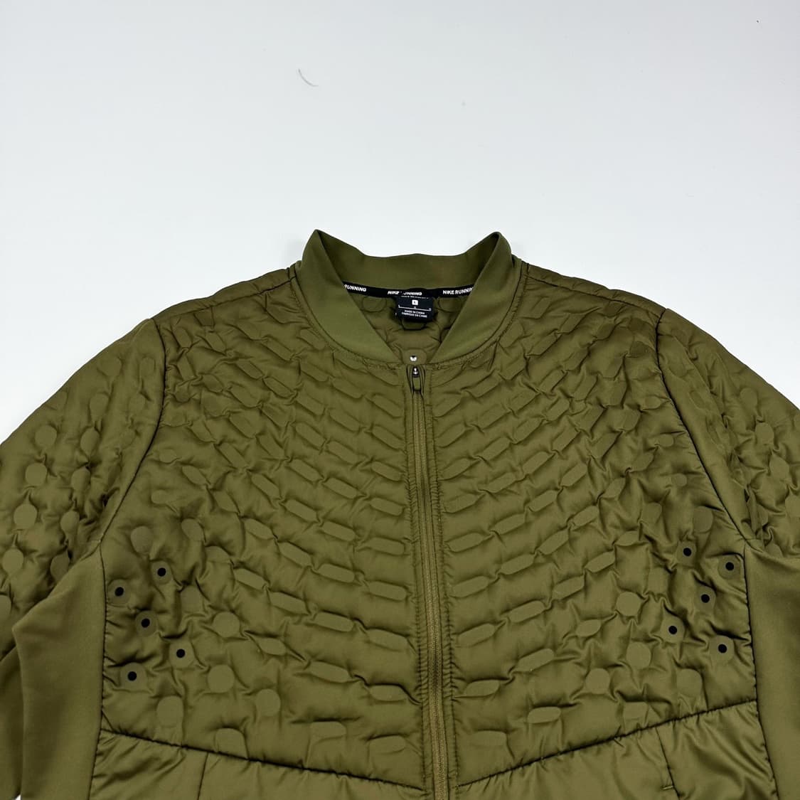 나이키 에어로프트 올리브 카키 집업 자켓 (L) 상품이미지1