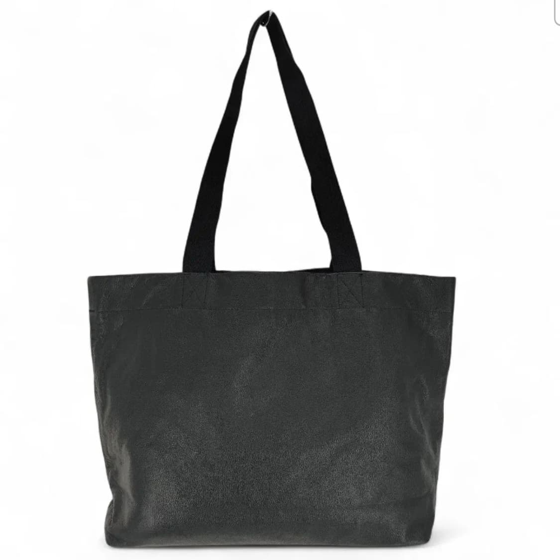 요지 야마모토 카우레더 레터링 토트백 상품이미지2