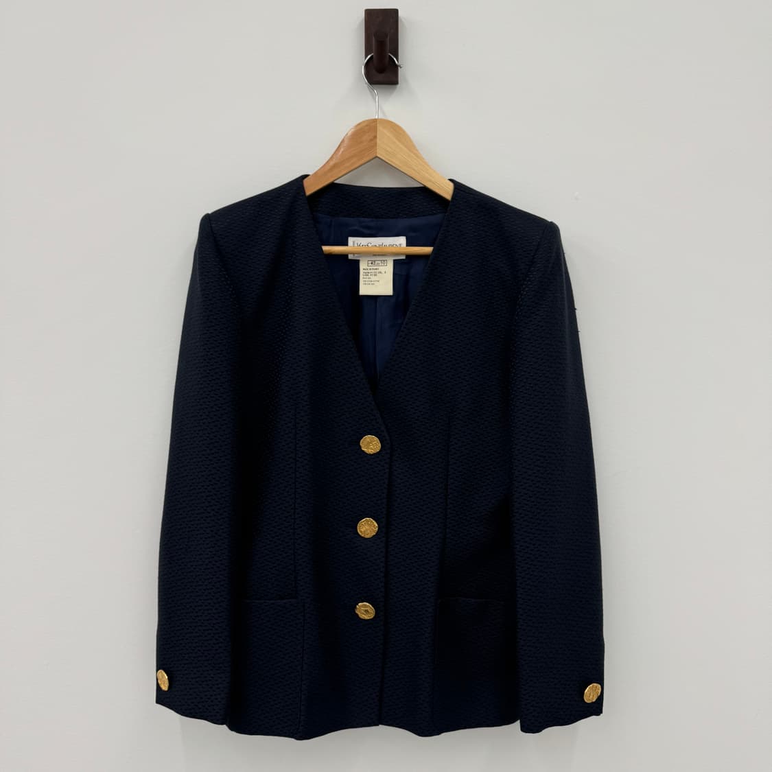 입생로랑 금장버튼 자켓 상품이미지1