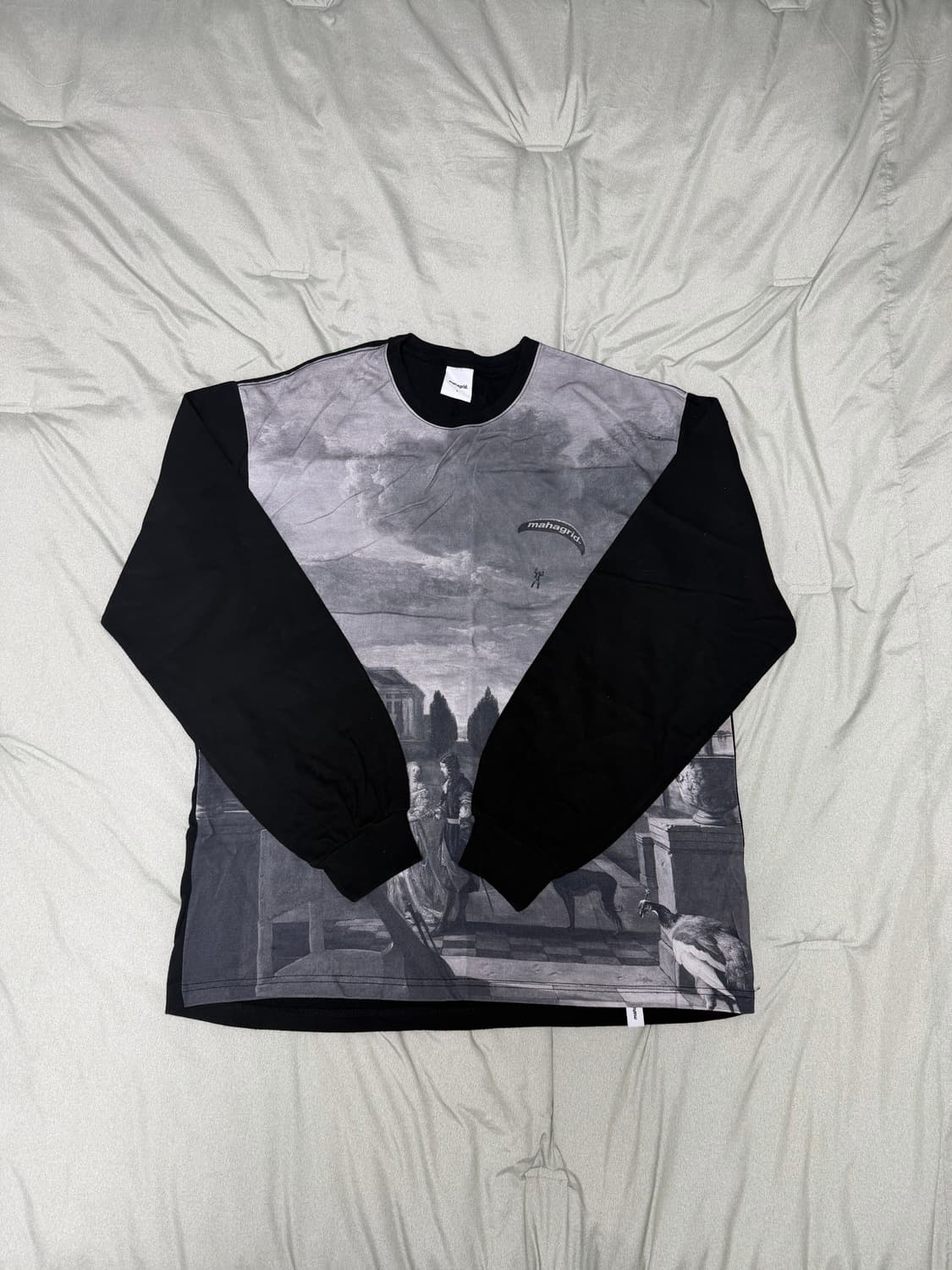 마하그리드 NEWSTALGIA LS TEE BLACK 상품이미지1