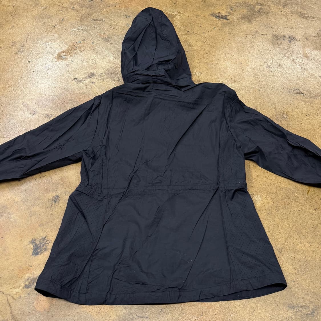 [정품/L] 몽벨 블랙 바람막이 후드 자켓 b18 상품이미지4