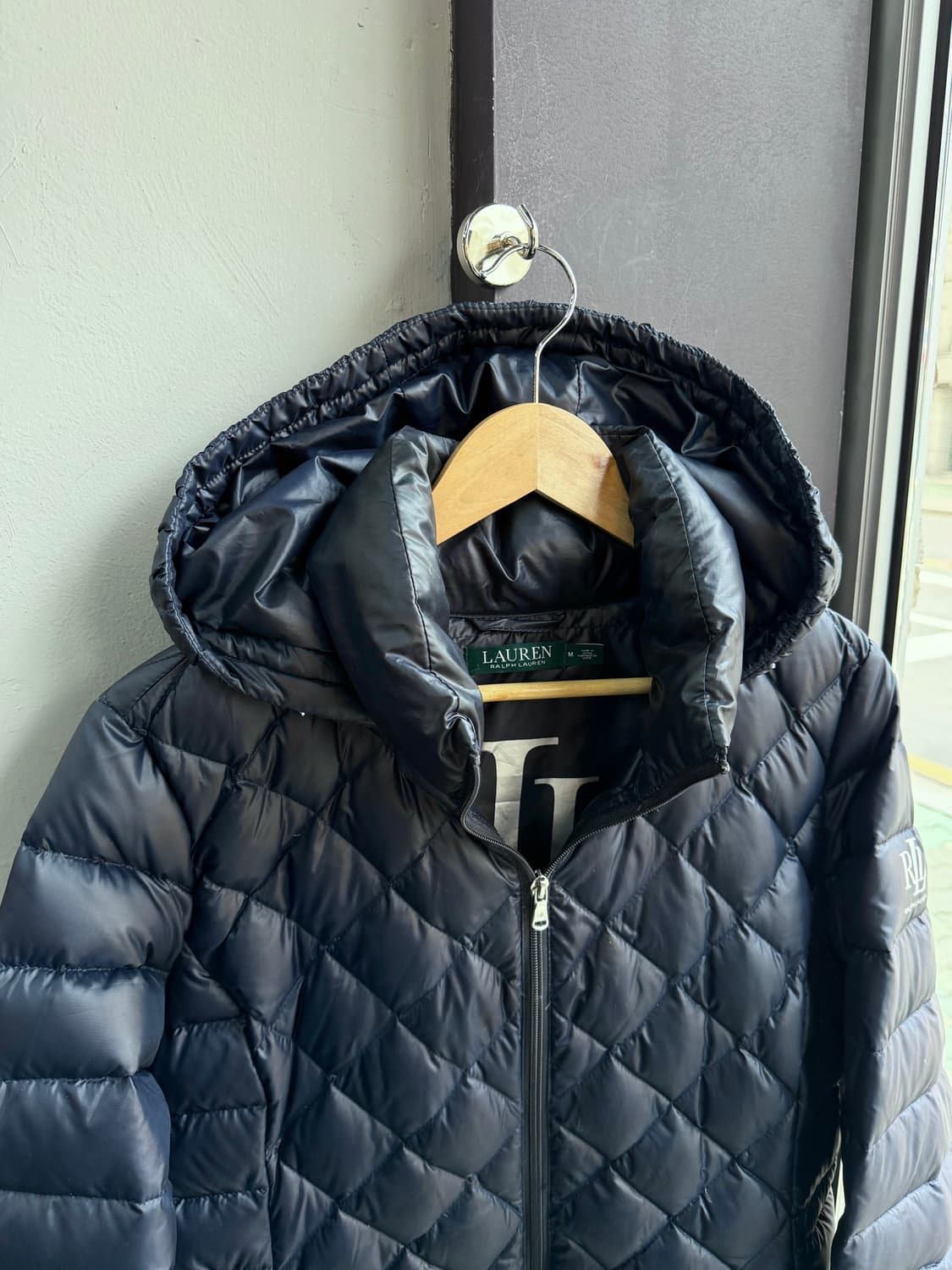 M/ 폴로랄프로렌 블랙라벨 퀄팅 다운 롱패딩 상품이미지3