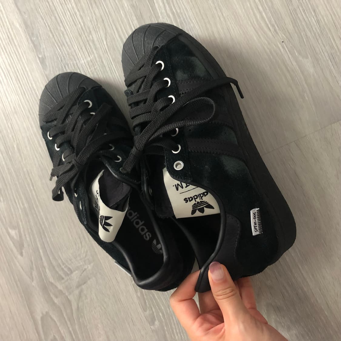 아디다스 x 송포더뮤트 슈퍼스타 블랙 us5 (jp230) 상품이미지6