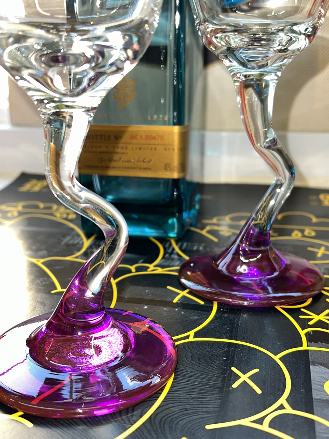 90s Libbey Z twist Stem Margarita Glass 상품이미지8