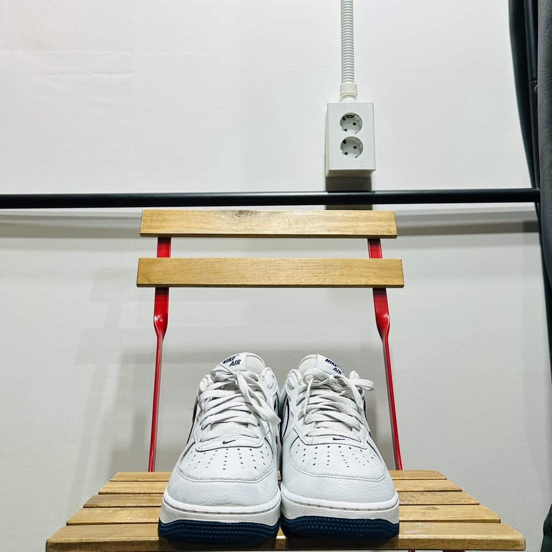 265) 나이키 운동화 남성 남자 신발 포스 1 '07 로우 미드나잇  상품이미지2