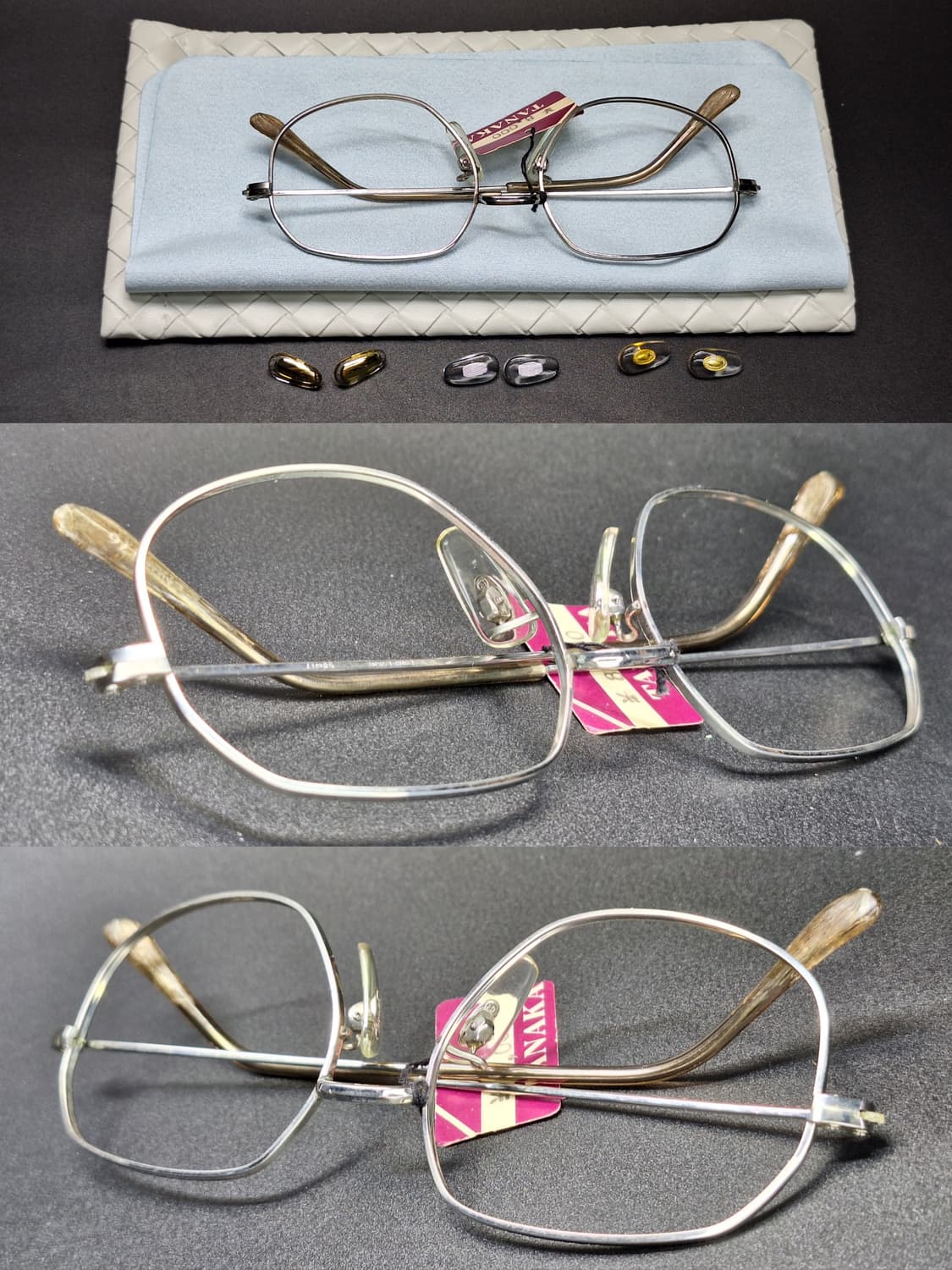 90s 일본제 빈티지 데드스톡 미사용/50mm 안경테 Long-Lok 상품이미지2
