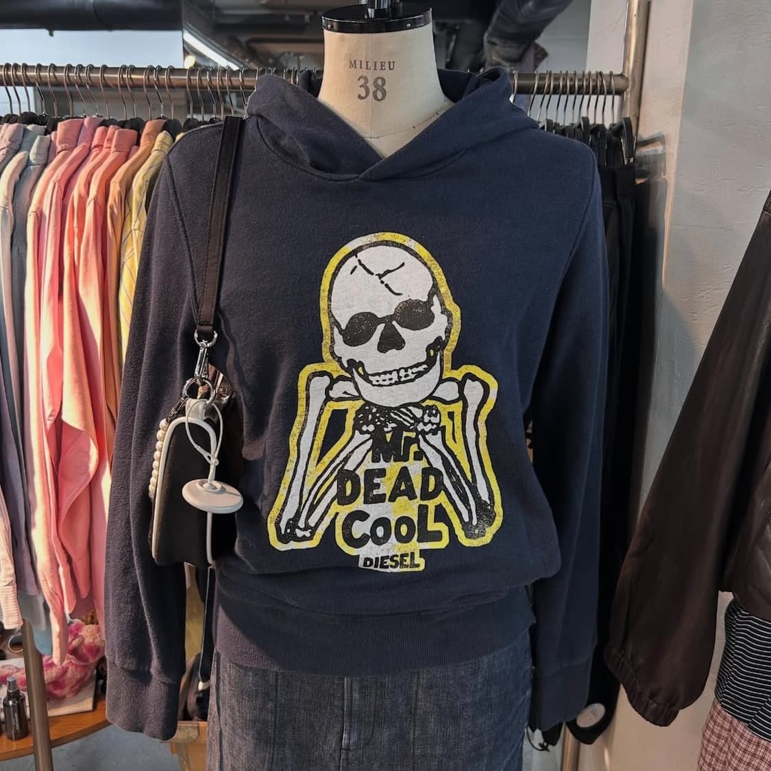 Diesel Dead Cool Skull Hoodie 상품이미지2