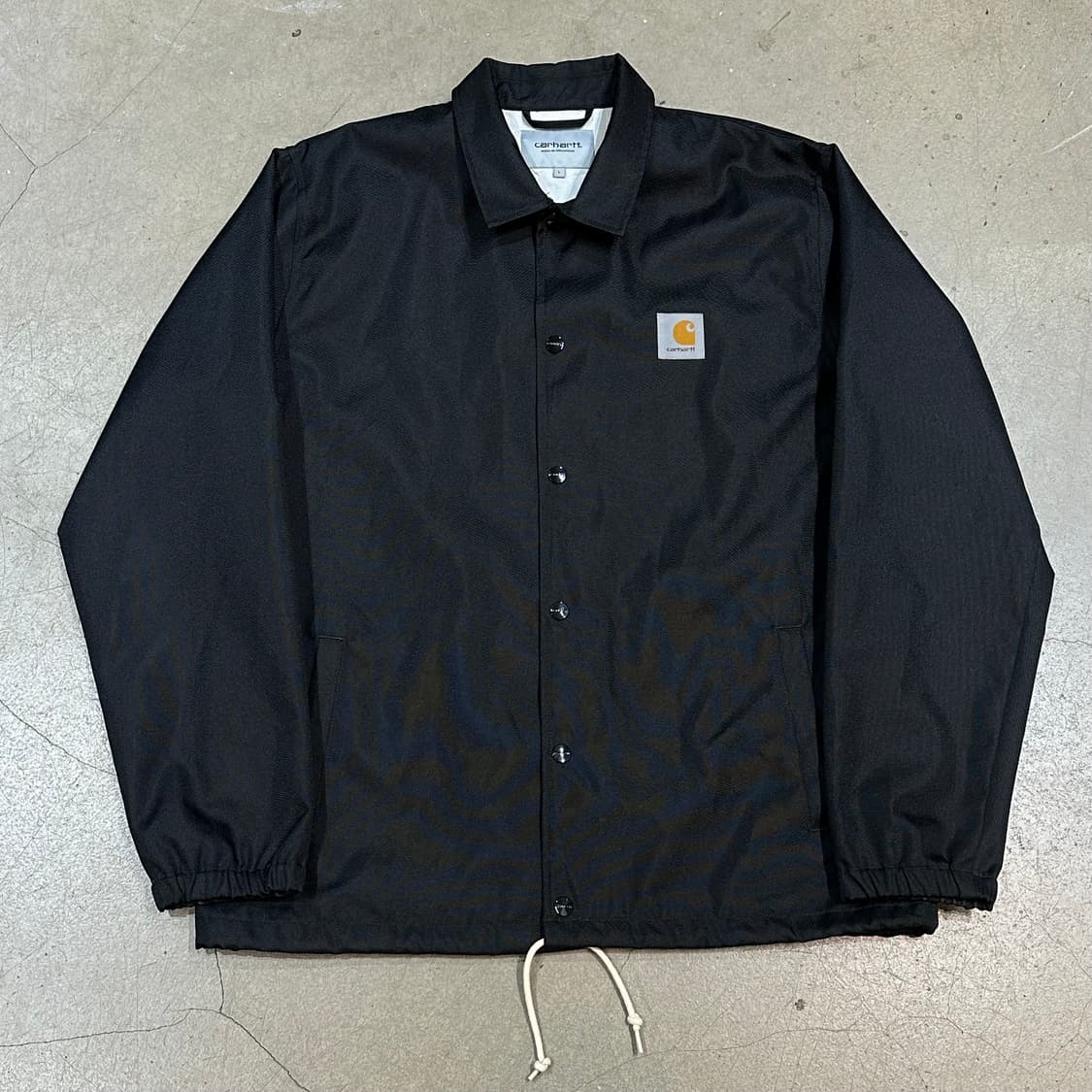 L 칼하트 블랙 코치 자켓 상품이미지2