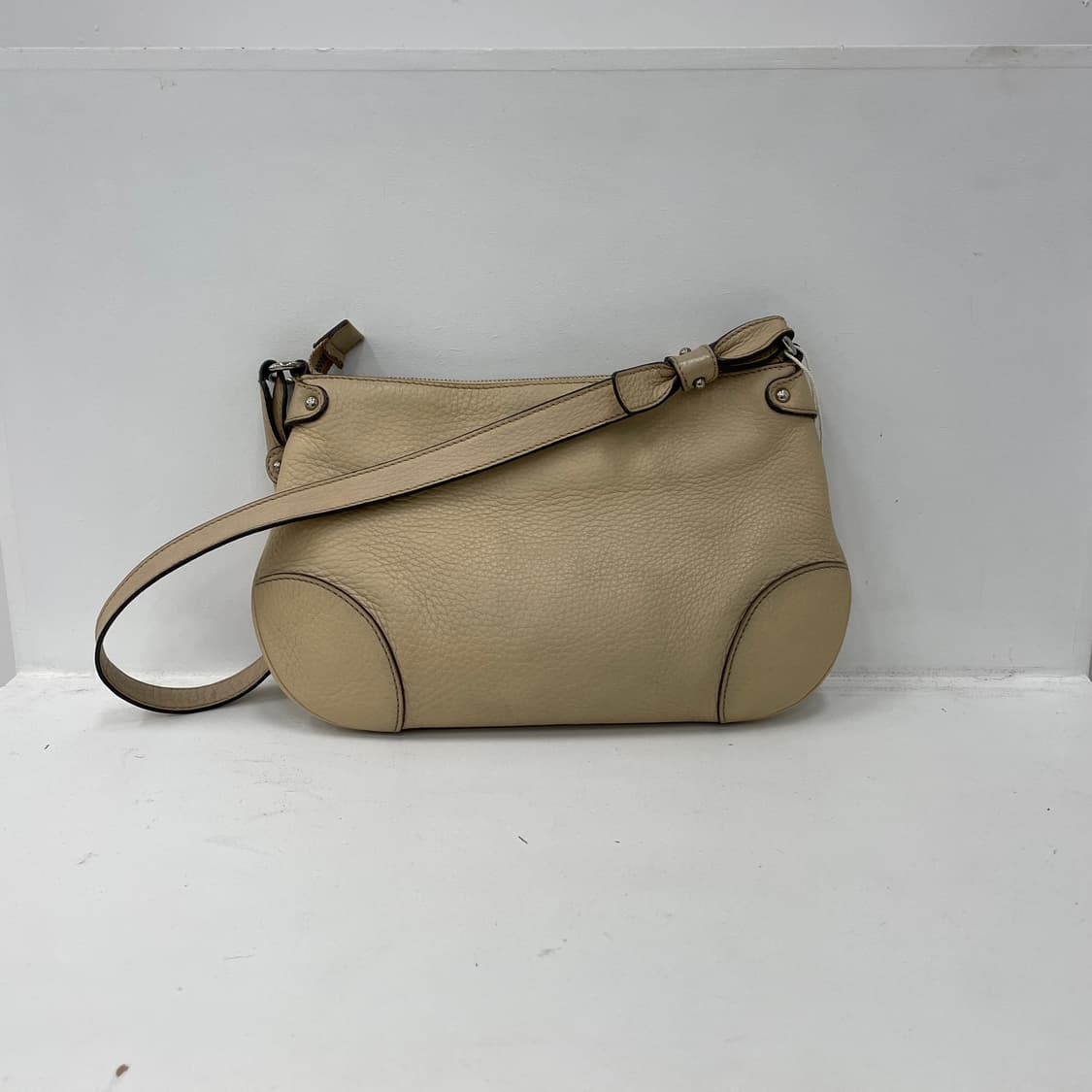 페라가모 미니 실버 간치니 베이지 숄더백 가방 상품이미지3
