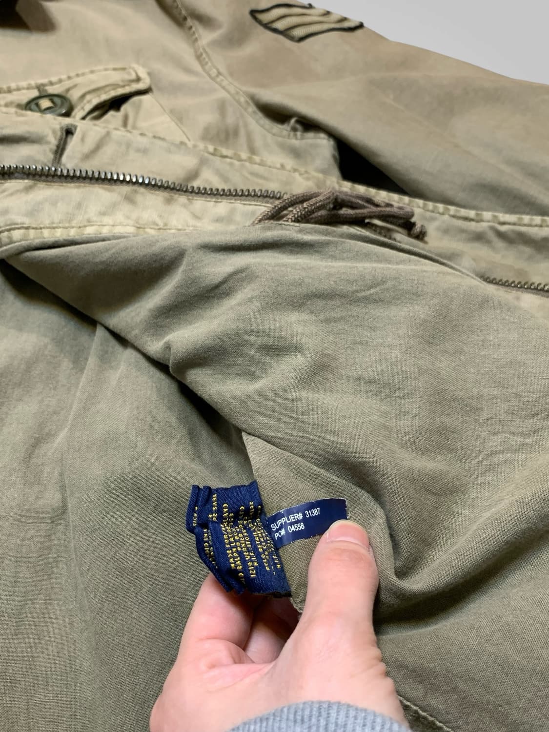 [M]폴로 럭비 m43 필드자켓 상품이미지10