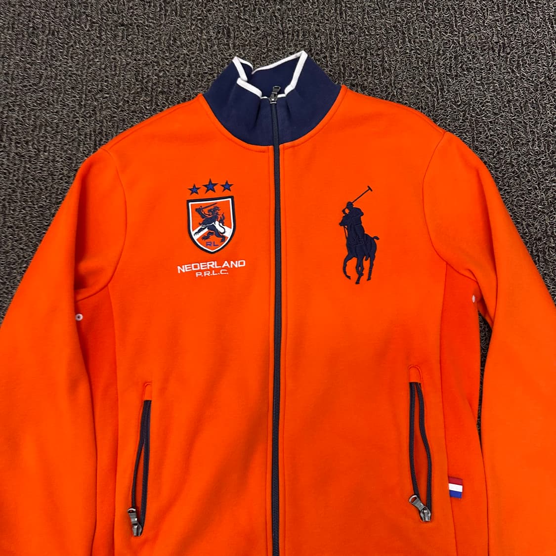 POLO 폴로 랄프로렌 빅포니 네덜란드 코튼 집업 져지 S 상품이미지2