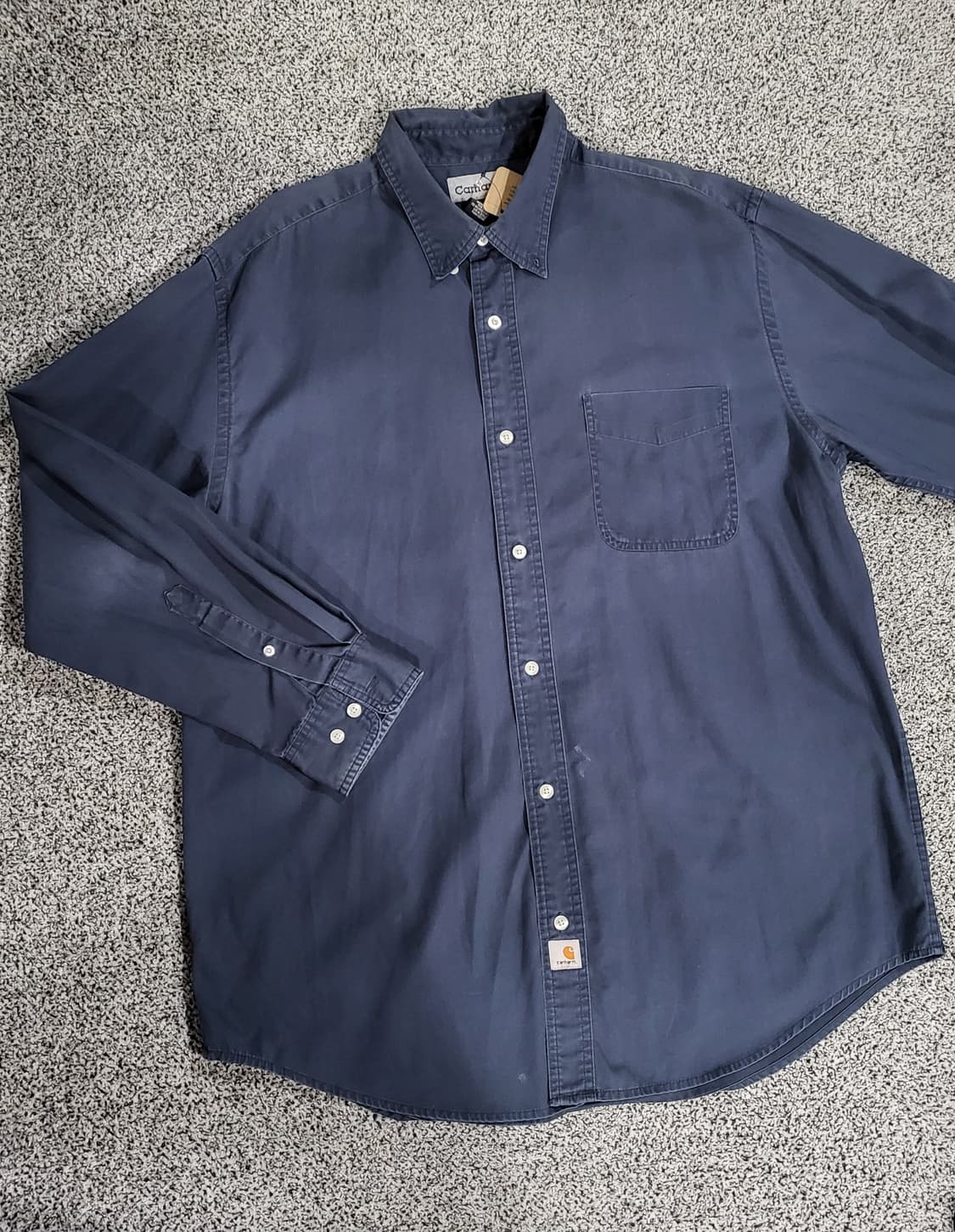 Carhartt 네이비 셔츠 상품이미지1