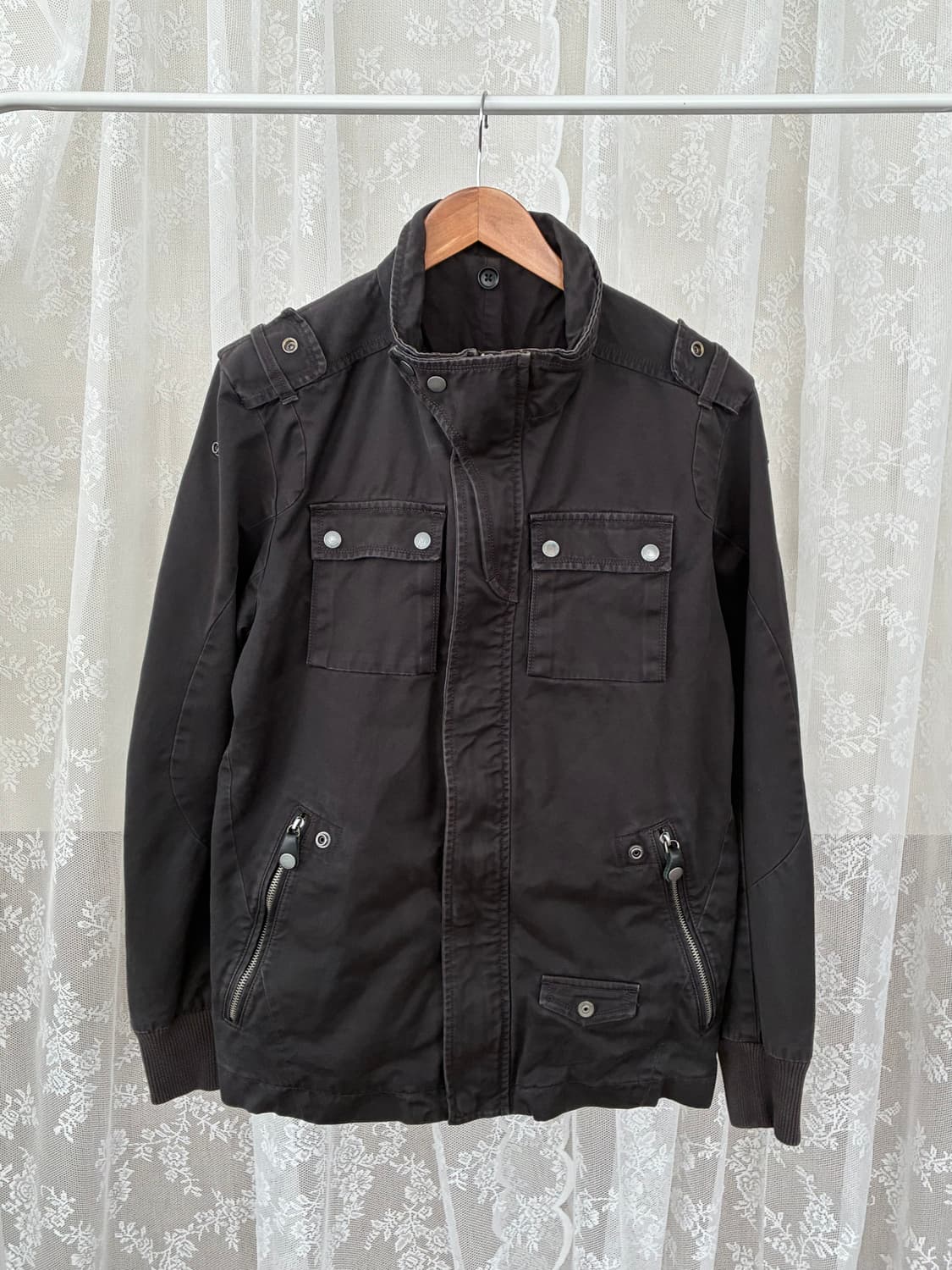 XL) 디젤 빈티지 야상 필드자켓 차콜 상품이미지1