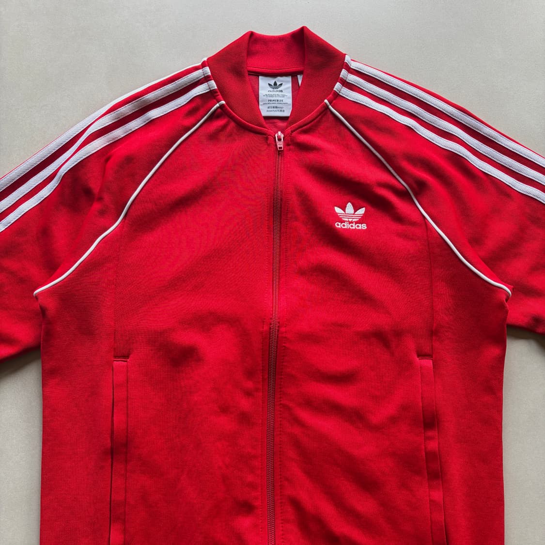 [L]아디다스 트레포일 SST 레드 트랙탑 져지 상품이미지4