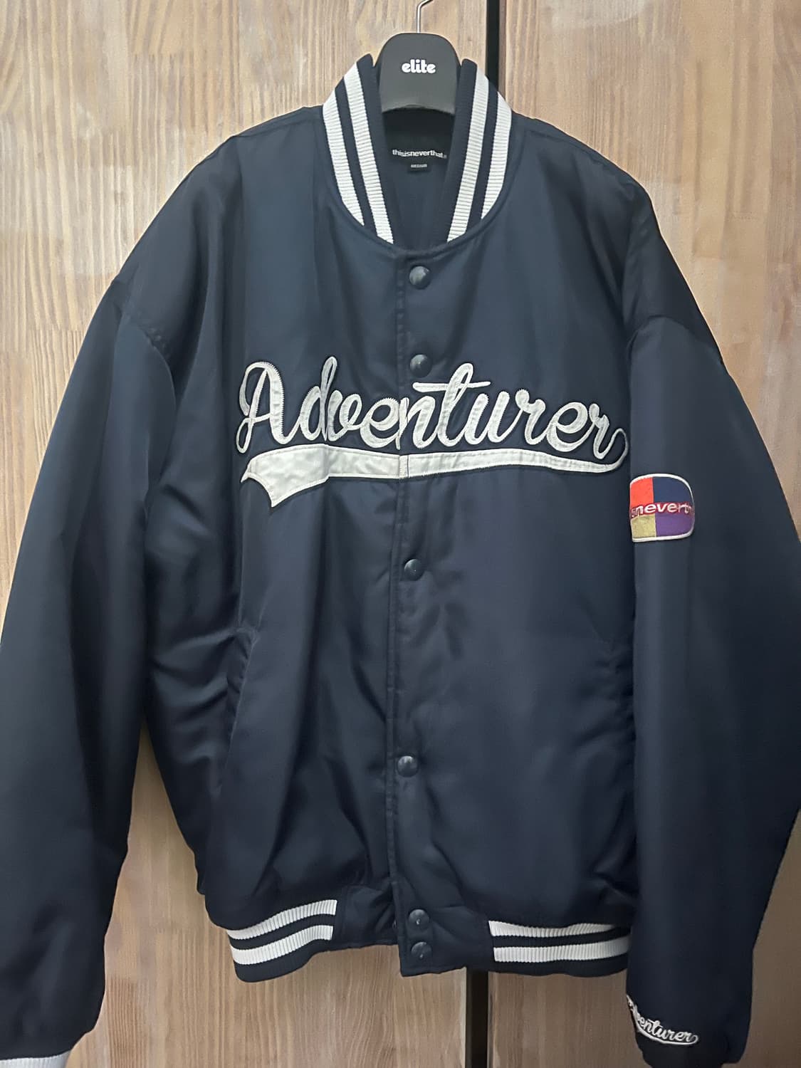 디스이즈네버댓 바시티 자켓 (M) 상품이미지1