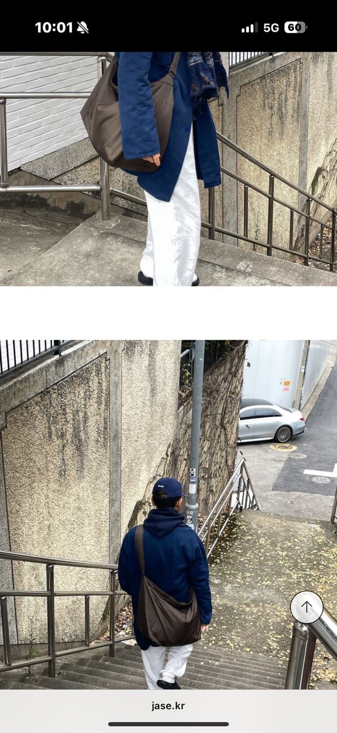 포터 빅 숄더백 카키 상품이미지3