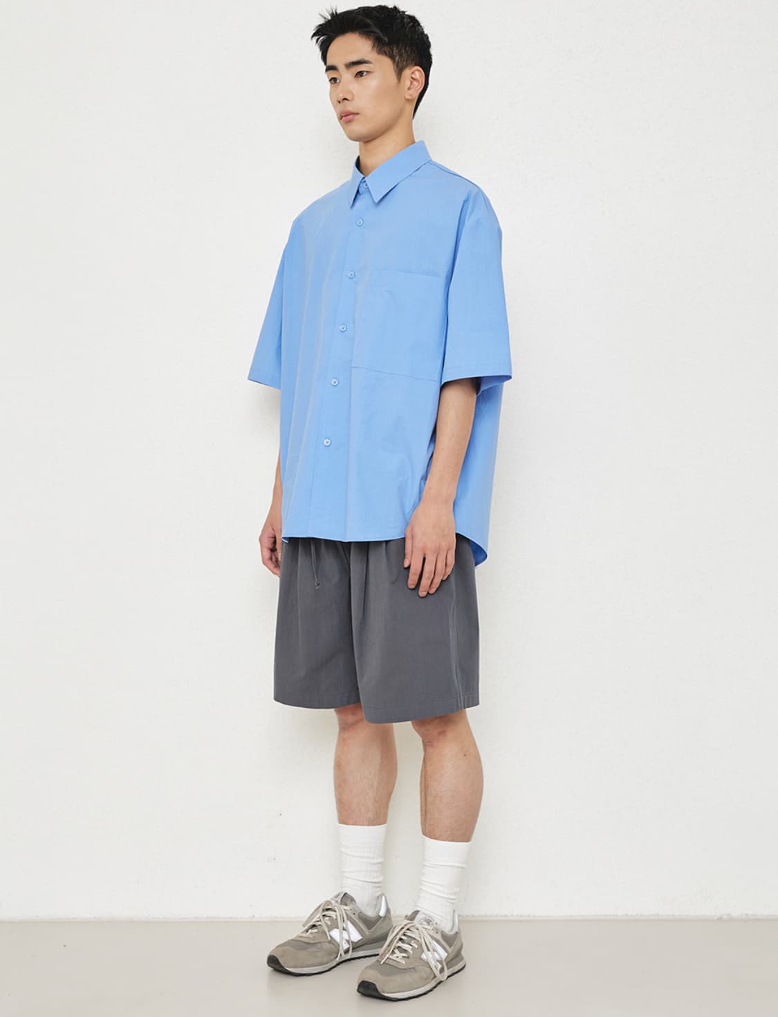 아르반 릴렉스드 블루라인 셔츠 스카이 블루 L 상품이미지1