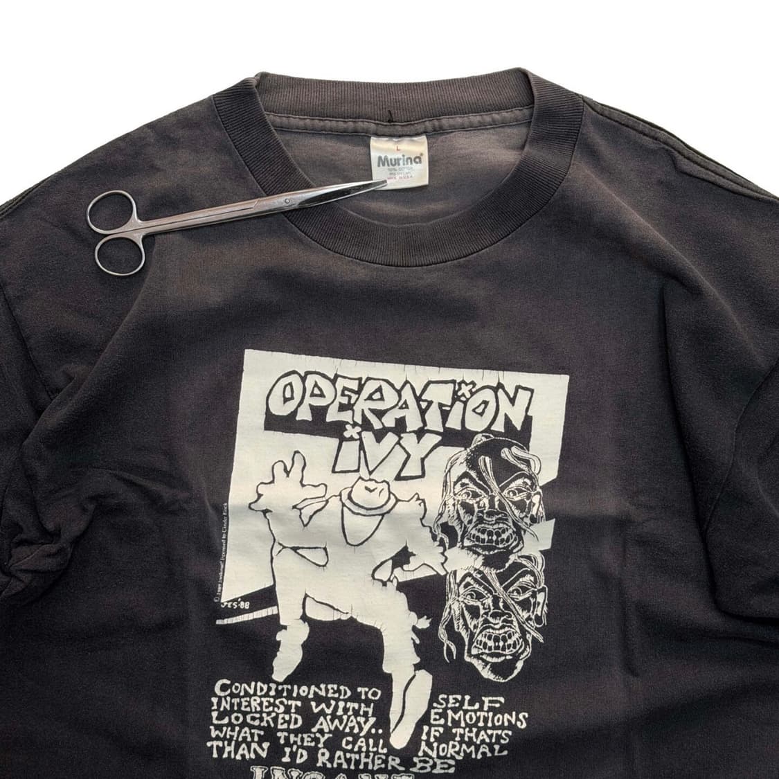 빈티지 80s Operation Ivy 티셔츠 상품이미지2